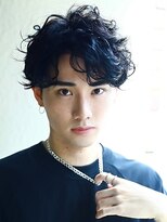 テーラヘアー 板橋店(TELA HAIR)&nbsp;波巻きスパイラル×ツーブロックマッシュ【TELA  HAIR 板橋店】