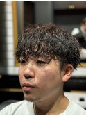 波巻きスパイラルパーマ