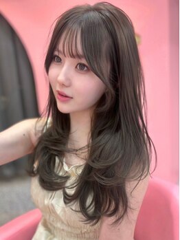ボタン シブヤ(VOTAN SHIBUYA)の写真/話題の透け感カラーが叶う◎透明感とツヤたっぷり【イルミナカラー】、ハイセンス&高技術【ケアブリーチ】