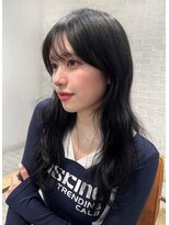 レイラバイアフロート 吉祥寺(Lila by afloat)&nbsp;韓国ヘア/ロングレイヤー/顔まわりカット/フェイスレイヤー