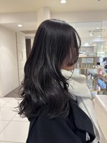 マージュ ギンザ(marju GINZA)&nbsp;ラベンダーブラウン×ロングハッシュカット