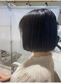 ぱっつんボブ