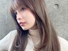 【新規＊おすすめ】カット＋カラー(full) ＋ナノケアトリートメント￥7700