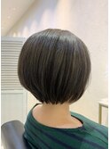伸ばしかけショートボブ