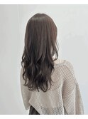 ロング×ミルクティベージュ