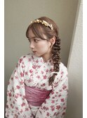 浴衣着付け＋ヘアセット