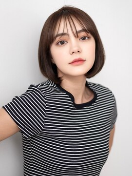 ガーディナ(Gardina) グレージュ 透明感 髪質改善 シースルーバンク 顔周りカット