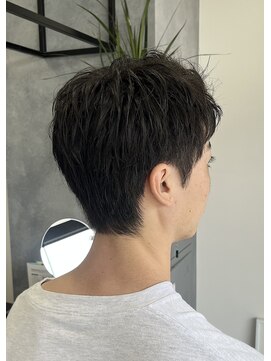 ネクストフォーヘアー(NEXT for hair) メンズ　スパイキーショート　短髪　アップバング