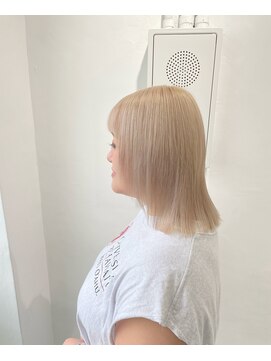 ミュー(Mu) ミルクティーカラー　ハイトーン