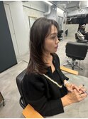 まとまり×軽さの好バランス 大人レイヤーセミロング