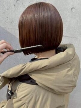 ピノ ウメダ(Pinot UMEDA) #ミニボブ　#切りっぱなしボブ