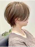 似合わせカット30代40代50代ショートボブくびれレイヤーカット