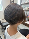 実話ツーブロックショート