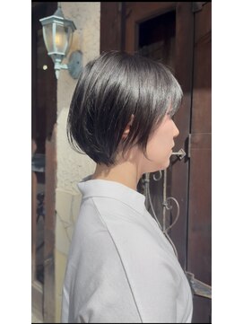 丸みショートボブ