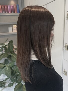 シエル バイ ケンジ 登戸 生田(CIEL by KENJE) 冬色透明感ツヤ髪カラー