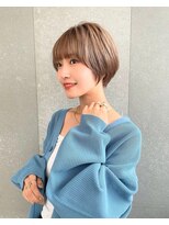 ロンドロゼ 池袋(Lond rose)&nbsp;♪オリーブグレー/ショート/前髪/レイヤー/髪質改善/縮毛矯正/32