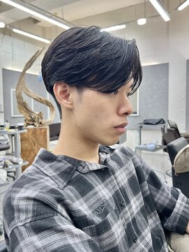 グロップ 町田(GLOP) 簡単に出来る毛流れニュアンスパーマ/メンズパーマ