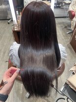 ニューヨークニューヨーク 三宮店(NYNY)&nbsp;イルミナカラー/ワインレッド/艶髪