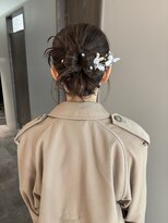 ポノ(po_no) ボブヘアセットカチモリお呼ばれヘアアレンジ