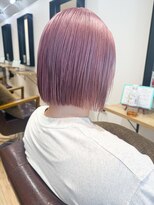 エミス バイ メルト 吉祥寺(emis by melt) 【堀惠】ボブ吉祥寺ブリーチカラーラベンダーピンク20代30代40代