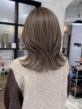 リベルテ(Liberte) 【Liberte】ハイライト/脱白髪染め/レイヤーカット