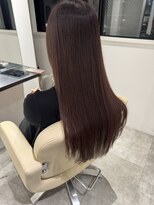 レヴリー(reverie)&nbsp;髪質改善カラー艶髪ピンクブラウン美髪20代30代