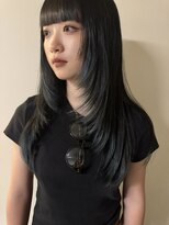 イェン(Yen.) レイヤーカットデザインカラーグラデーションカラー裾カラー