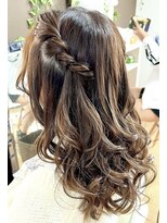 ジェミータ 横浜&nbsp;ふわふわハーフツイン【横浜/ヘアセット/着付け/】