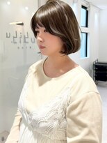リル 四条河原町(LiLu)&nbsp;切りっぱなしボブ外ハネボブくびれボブ大人ボブ小顔ボブ