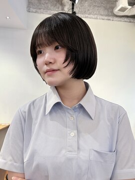 マルケ ドゥ マッシュ(MaruQuee de mashu) 大阪梅田/顔周り/イメチェン/ショート/ボブ/レイヤーカット/20代