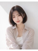 グロウ 赤羽(grow)&nbsp;シースルーバング×アッシュベージュ