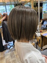 アシュレイ(ASHLEY)&nbsp;顎下ボブ×オリーブグレージュ