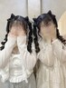 【土日祝9:00~】オタク双子ヘア【合計￥6600/1人￥3300】