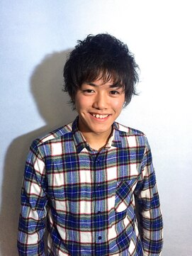 ヒロギンザ 五反田店(HIRO GINZA) ミディアムマッシュスタイル【五反田】＜理容室＞＜メンズ＞