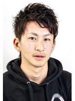 プロム(Prom)&nbsp;ショートなのに、爽やかなツーブロックパーマ