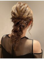 half UP ☆☆ ハーフアップ　フレンチガーリー