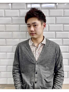 ワビサビ(WB/SB) ツーブロックソフトモヒカン