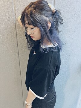 ノア ヘアデザイン 町田店(noa Hair Design) インナーカラー×ラベンダーカラー