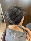 襟足スッキリショートボブ♪