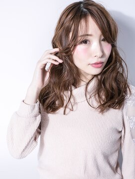 カバーヘア ブリス 北浦和(COVER HAIR bliss) 暖色系カラー無造作セミウェットウェーブv北浦和20代30代40代