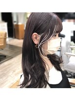 ラブクロムトーキョー オモテサンドウ(LOVECHROME OMOTESANDO)&nbsp;あざと後れ毛カット☆髪質改善トリートメントカラー