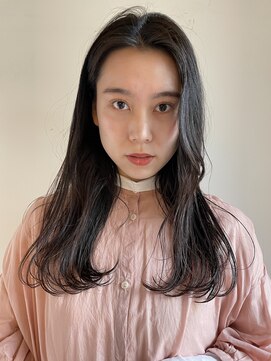 カサネ(casane) 地毛風カラー× ゆるロング