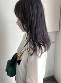 ラフレイヤー ほつれレイヤー パープルグレー sk
