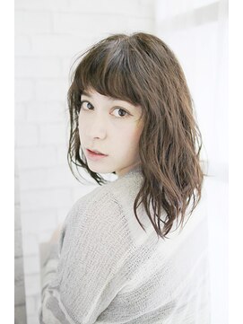 エトレプラスエヌ(ETTORE+n) 20代30代40代　モノクロームロング【西大寺】＃205