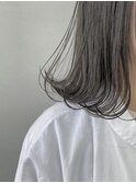 グレージュカラー/透明感カラー/似合わせカラー/前髪カット/登戸