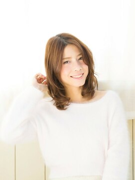 アリエス美容室南富山店 【Aries南富山/富山市】☆「伸ばしかけ」ふわカールレディ☆