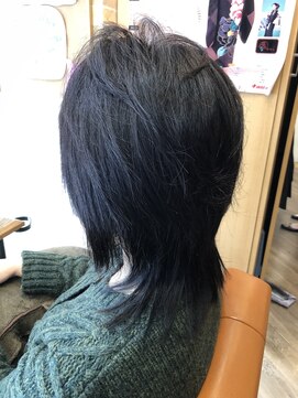 フレンズ 手稲店(friend's) アウトラインを繋げたスタイル