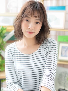 カバーヘア ブリス 戸田公園西口店(COVER HAIR bliss) 前髪カールバレイヤージュソバージュh2戸田公園20代30代40代!