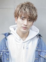 アイヴィー(IVY)&nbsp;小久保Style☆波巻きハイライト束感ツーブロックマッシュパーマ