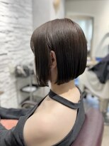 ジェコ(gecko)&nbsp;大人可愛い　ナチュラルショートボブ　20代30代40代